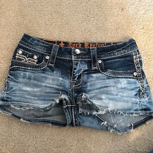 Rock Revival Denim Shorts